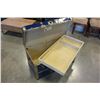 Image 3 : BLUE METAL STORAGE TRUNK