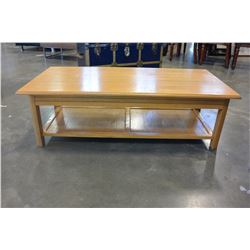 OAK COFFEE TABLE