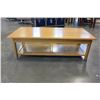Image 1 : OAK COFFEE TABLE
