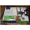 Image 1 : NEW OVERSTOCK INSIGNIA 33-46 INCH FULL MOTION TV WALL MOUNT, COMPLETE, UP TO 55 LBS