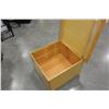 Image 3 : ROLLING MAPLE COFFEE TABLE W/ STORAGE