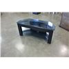 Image 2 : BLACK GLASS ENTERTAINMENT STAND