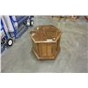 Image 1 : MAPLE GLASS TOP ENDTABLE