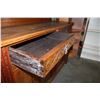 Image 7 : OAK SERVER W/ HUTCH