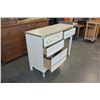 Image 3 : 4 DRAWER FRENCH PROVINCIAL DESK