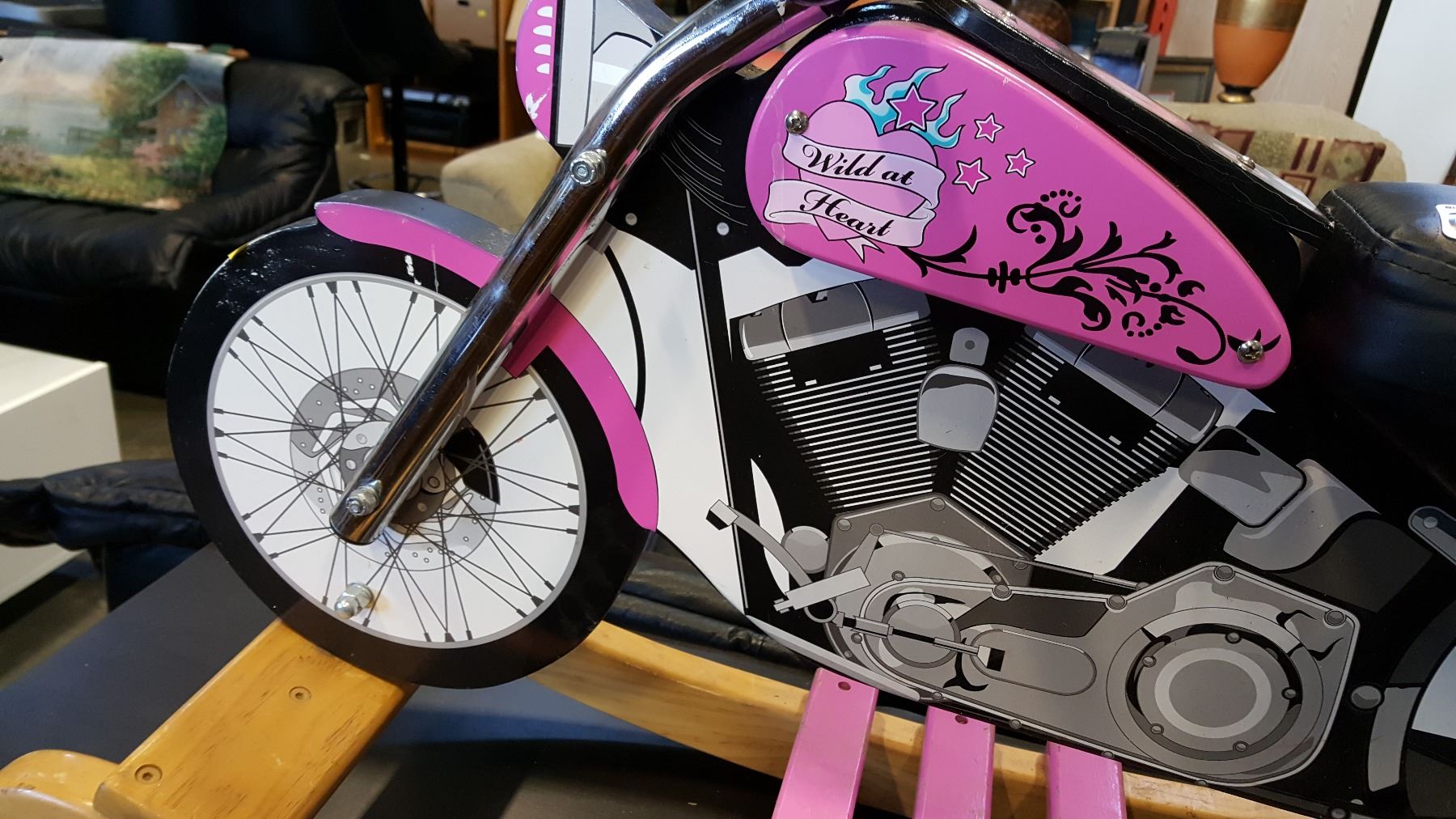 ROCKING HARLEY DAVIDSON MOTORCYCLE TOY