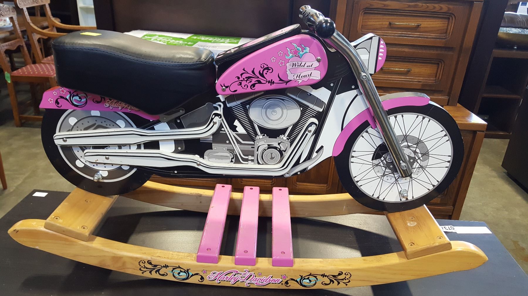 ROCKING HARLEY DAVIDSON MOTORCYCLE TOY