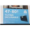 Image 3 : NEW OVERSTOCK INSIGNIA 47-80 INCH TILTING TV WALL MOUNT, COMPLETE, UP TO 120 LBS