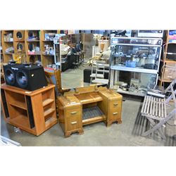 WATERFALL VANITY W/ KNEELING STOOL
