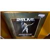 Image 1 : GEORGE MICHAEL 25 LIVE TOUR GENERAL MOTORS PLACE FRAMED ADVERT