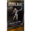 Image 2 : GEORGE MICHAEL 25 LIVE TOUR GENERAL MOTORS PLACE FRAMED ADVERT