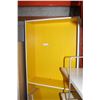 Image 1 : WHITE AND YELLOW BOOKSHELF
