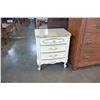 Image 2 : FRENCH PROVINCIAL 9 DRAWER DRESSER W/ MIRROR AND NIGHT STAND