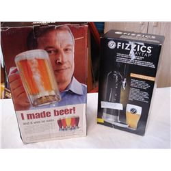 FIZZIES WAY TAP DRAFT BEER SYSTEM AND MR. BEER HOME BREWING