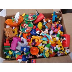 BOX OF DISNEY FIGURES AND TOYS