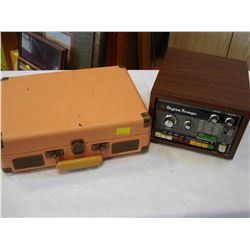 ROLAND RHYTHM ARRANGER AND CROSLEY TURNTABLE