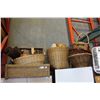 Image 1 : WICKER TRUNK AND BASKETS