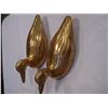 Image 3 : BOX OF BRASS DUCKS AND VASES AND CHANDELIER PENDENTS
