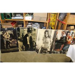 FOUR VINTAGE POSTERS