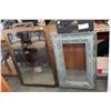 Image 1 : 2 DECORATIVE FRAMED MIRRORS