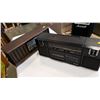 Image 1 : PANASONIC BOOMBOX AND VINTAGE RADIO