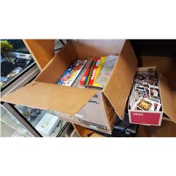 BOX OF SPORTS CARDS