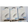 Image 2 : LOT OF NEW LINK E ALUMINUM PORTABLE TYPE C 4-PORT USB 3.0 HUBS