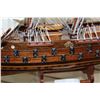 Image 2 : WOODEN MODEL PIRATE SHIP WITH STAND
