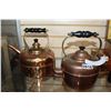 Image 2 : 2 COPPER KETTLES