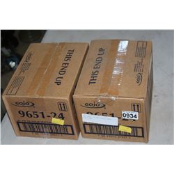 TWO BOXES OF NEW PURELL HAND SANITIZER