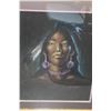 Image 2 : PASTEL AND VELVET FIRST NATIONS DRAWING BY GERDA CHRISTOFFERSON