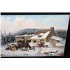 Image 2 : OIL ON CANVAS WINTER PAINTING