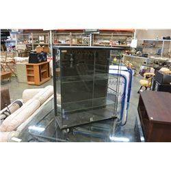 THREE FOOT GLASS DOOR DISPLAY CASE