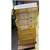 Image 4 : 6.5 BOXES NEW 12 X 24 INCH PORCELAIN OFF WHITE WITH BLACK TEXTURE FLOOR AND WALL TILES, 8 PC/BOX, 16