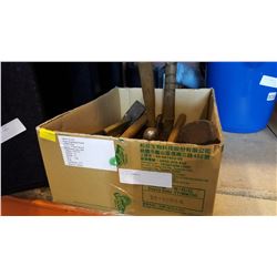 BOX OF HAMMERS