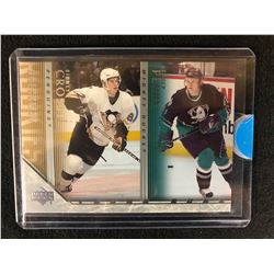 2005-06 UD Young Guns Checklist Sidney Crosby / Corey Perry