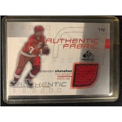 2001-02 SP AUTHENTIC FABRICS BRENDAN SHANAHAN