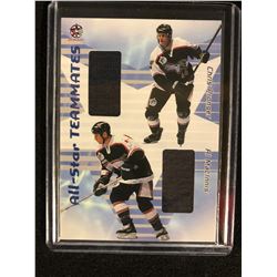 ALL STAR TEAM MATES PRONGER/ MACINNIS