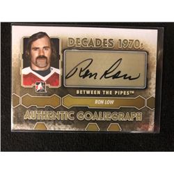 2012-13 Between The Pipes Autographs Ron Low