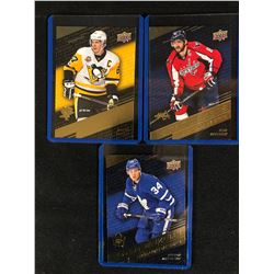 UPPER DECK STAT MAKERS HOCKEY CARD LOT (CROSBY/ OVECHKIN/ MATTHEWS)