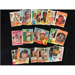 1950-60'S BASEBALL TRADING CARDS LOT
