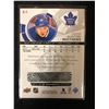Image 2 : SP Authentic 2017-18 Auston Matthews Spectrum FX