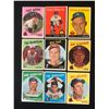 Image 1 : 1959 TOPPS BASEBALL CARD LOT