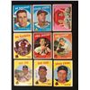 Image 1 : 1959 TOPPS BASEBALL CARD LOT