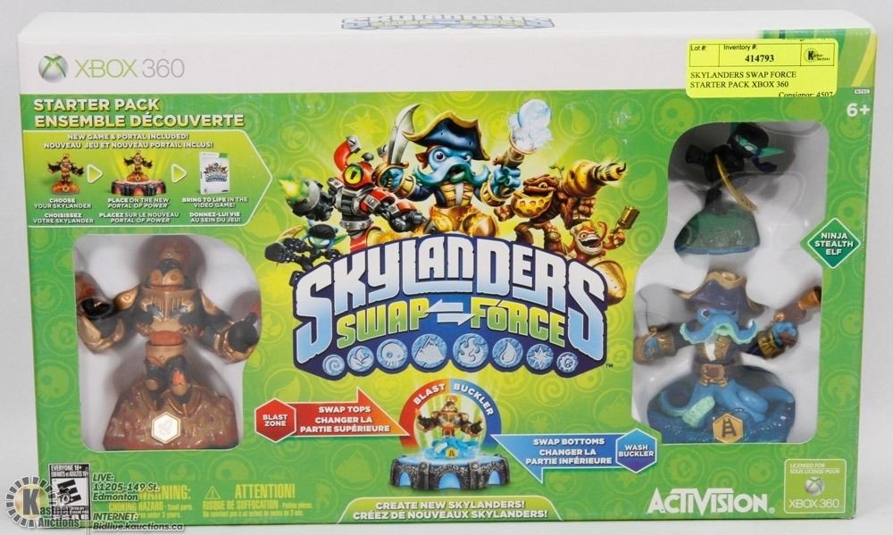skylanders swap force starter pack xbox 360