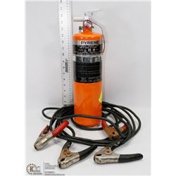 MEDIUM FIRE EXTINGUISHER WITH BOOSTER CABLES