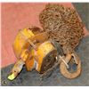 Image 1 : KITO  . 1-1/2 TON CHAIN HOIST