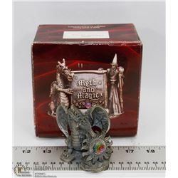 MYTH AND MAGIC DRAGON FIGURINE WITH BOX