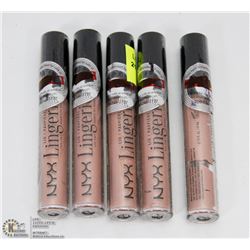 LOT OF 5 NEW NYX ROSE PEARL EYE TINT
