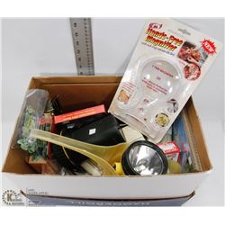 #14) BOX OF MISC STORE ITEMS